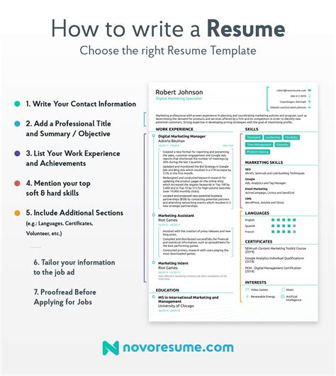 How To Build A Resume In Spanish Sample Resume Template In Spanish - Resume Template In Spanish