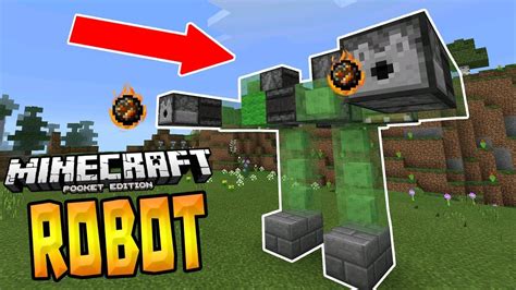 how to build a robot in minecraft
