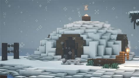 how to build an igloo in minecraft