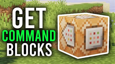 how to build command blocks in minecraft