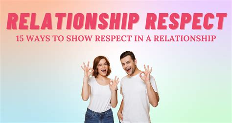 how to build respect in a relationship