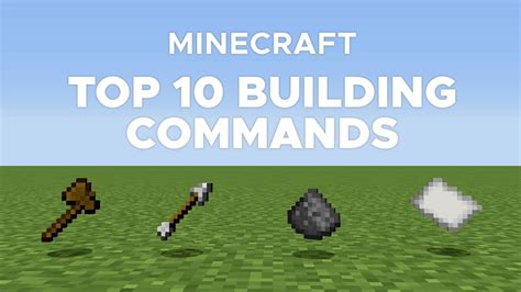 how to build using commands in minecraft