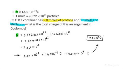 how to calculate charge in coulombs