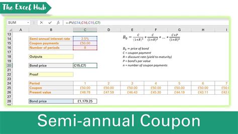 how to calculate coupon payment in excel