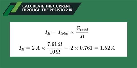 how to calculate current in resistor