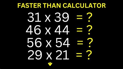 How To Calculate Faster Than A Calculator Mental Old Fast Math - Old Fast Math