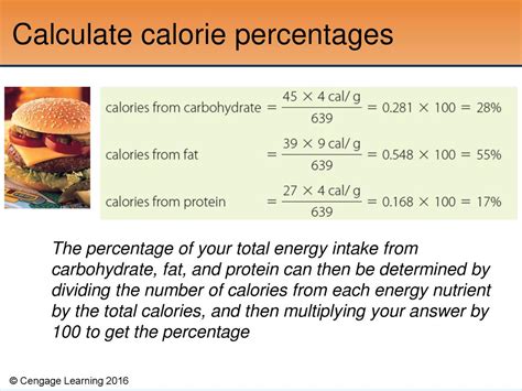 how to calculate percentage of carbs