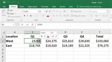 how to calculate total value in excel