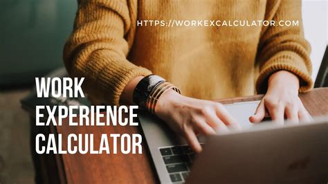 how to calculate work experience