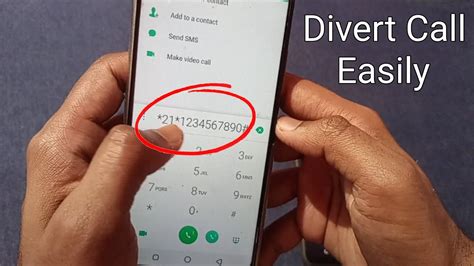 how to call divert in another number