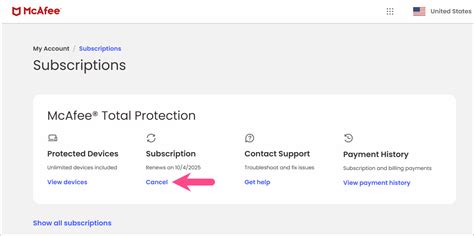 How To Cancel Mcafee Subscription