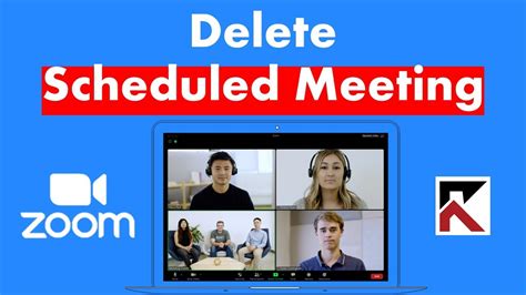 how to cancel scheduled zoom meeting