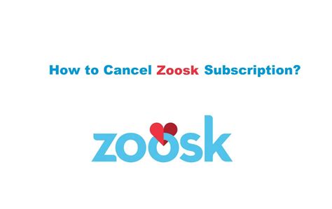 how to cancel subscription to zoosk