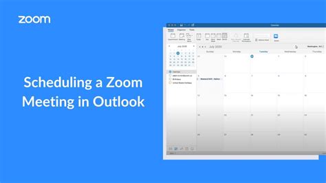 how to change a zoom meeting time in outlook