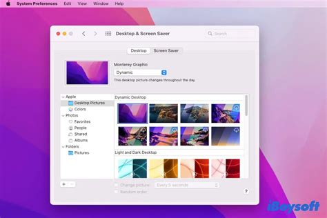 how to change background in macbook