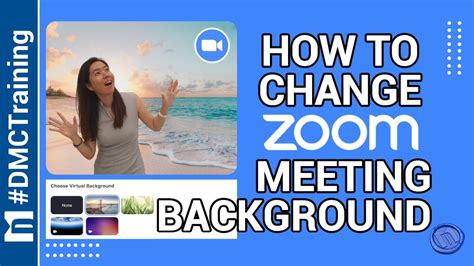 how to change background in zoom meeting android