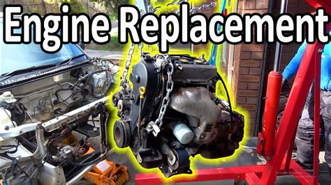 how to change car engine