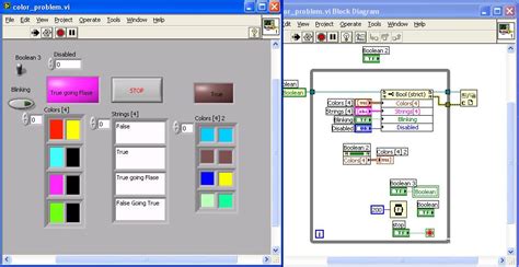 how to change color of boolean control - NI Community