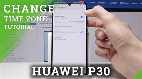 how to change date and time in huawei switch