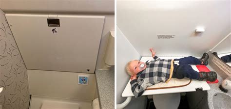 how to change diaper in flight