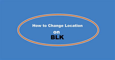 how to change distance on blk app