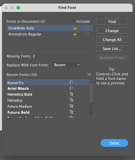 how to change font in adobe illustrator