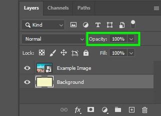 how to change layer opacity in flash