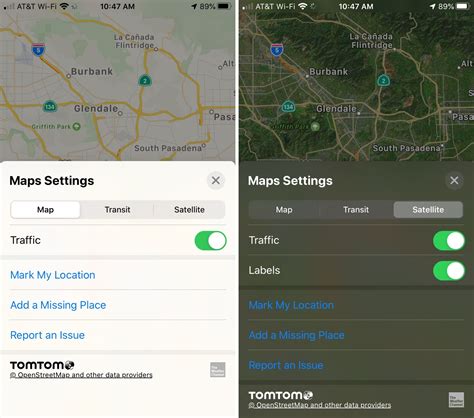 how to change location on iphone maps