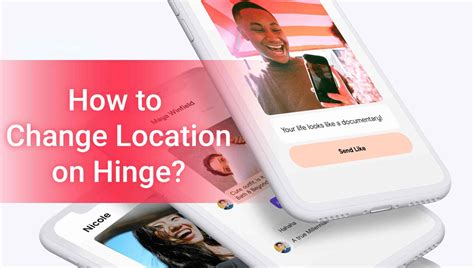how to change location to london on hinge