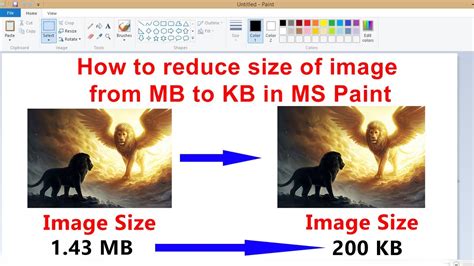 how to change mb of photo