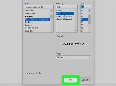 how to change notepad font style and size change notepad font size