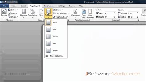 how to change pages in word