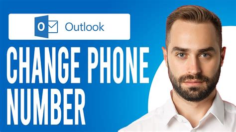 how to change phone number in outlook