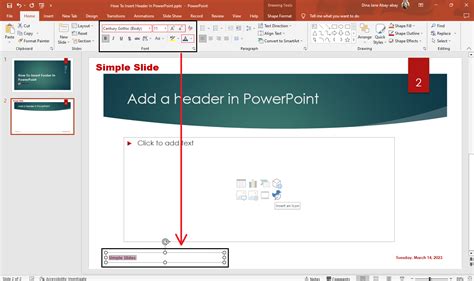how command somebody to change ppt footer