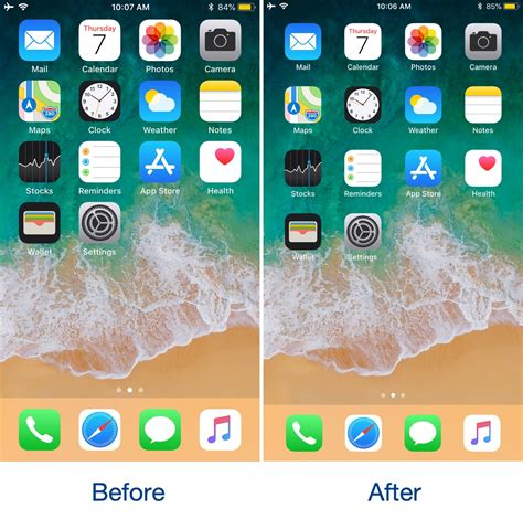 how to change screen settings on iphone