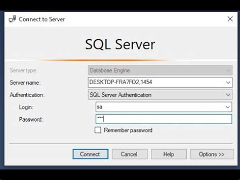 how to change sql server port number