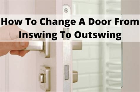 how to change swing of door