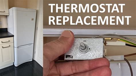 how to change thermostat in refrigerator