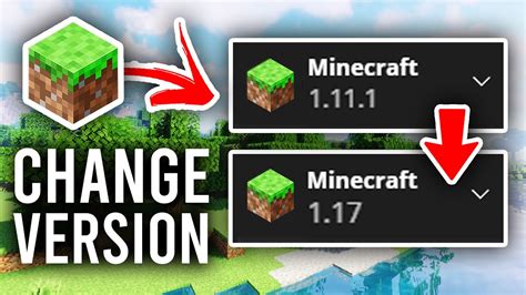 how to change version of minecraft server