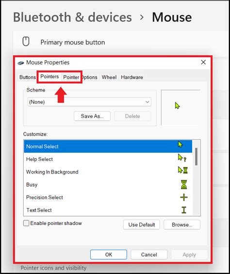 how to change your cursor
