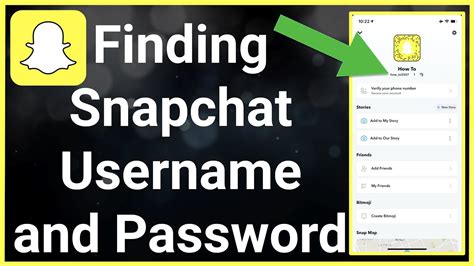 how to check a kids snapchat id password