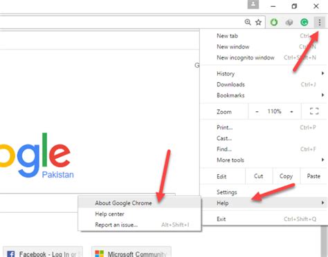 how to check browser version in chrome