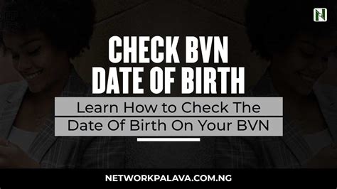 how to check bvn date of birth on uba