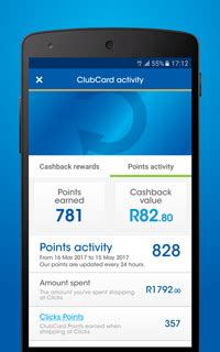 how to check clicks card points offer