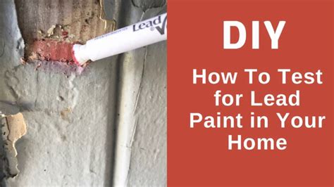 how to check for lead in home