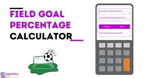 how to check goal kicks percentage calculator online