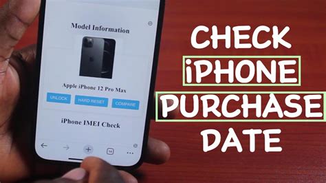 How To Check Iphone Purchase Date