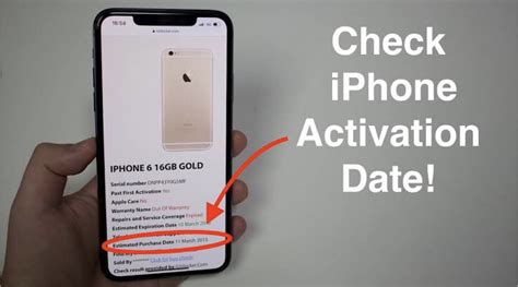 how to check iphone purchase date by serial number