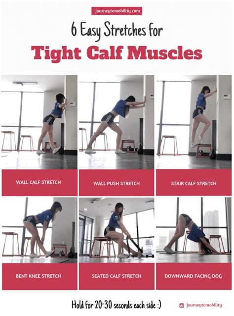 how to check kick to lower calf stretches