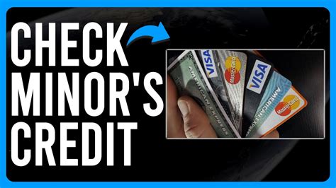 how to check my minor childs credit report